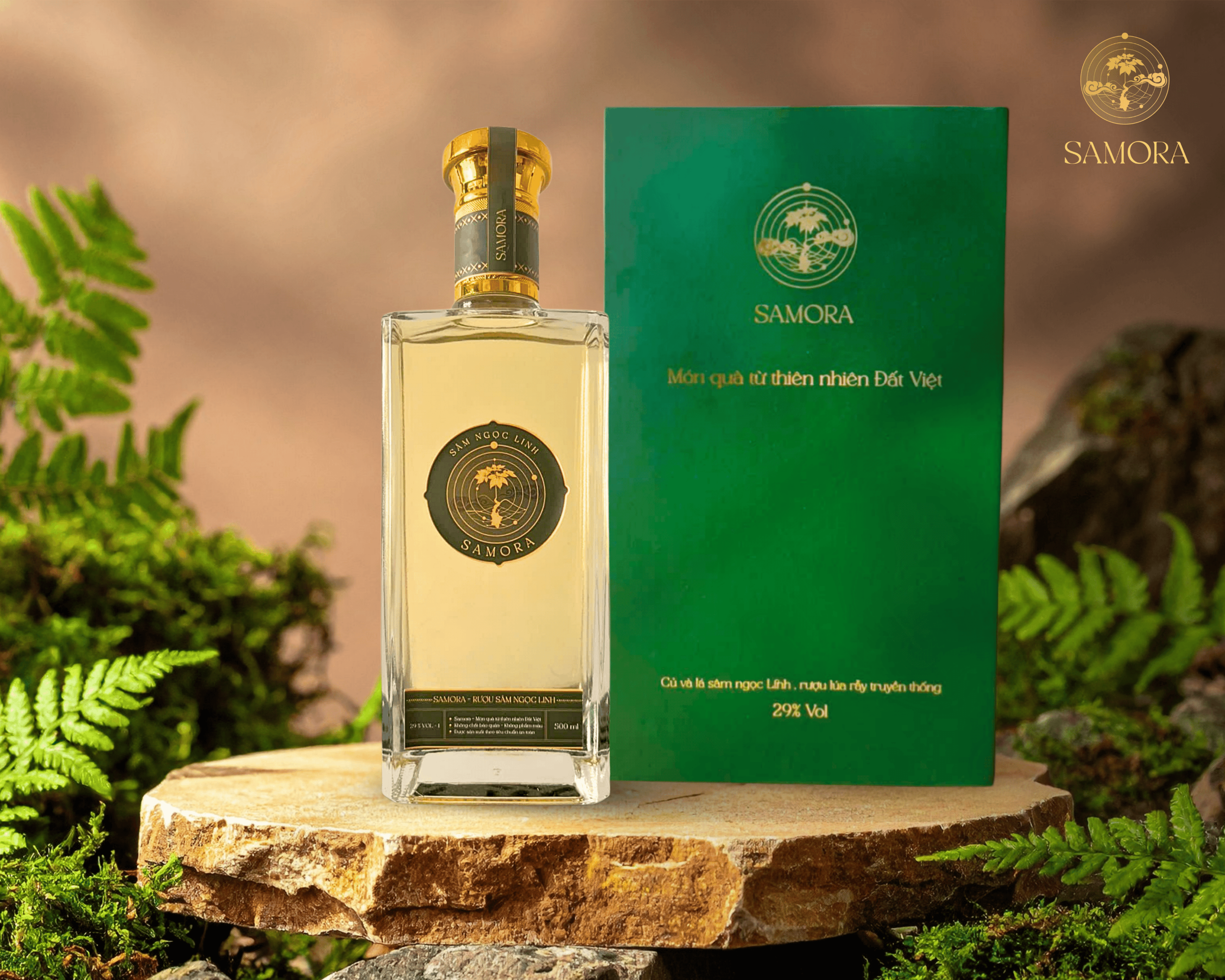 Rượu Hoa Sâm Ngọc Linh